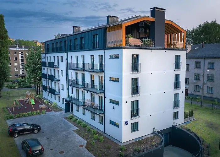 Luxurious Penthouse With Parking Рига